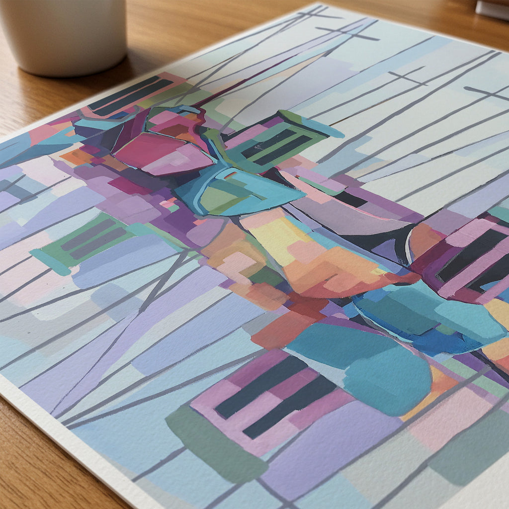 Marina Art Print